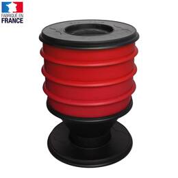 Lombricomposteur EcoWorms ROUGE et 200g vers