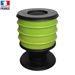 Lombricomposteur EcoWorms VERT ANIS et 200g vers