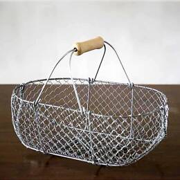 Panier de récolte en grillage 15L