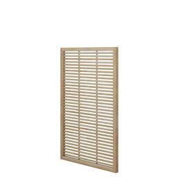 Treillis renforcé en bois L. 1,5 x l. 1m Bois naturel - Panneau brise-vue vénitien