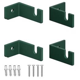 Pattes de fixation x4 pour treillage mural