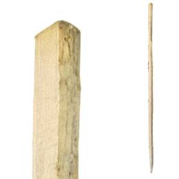 Poteau Echalas 1.75m chataignier pour ganivelle