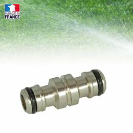 Raccord rapide tuyau arrosage en laiton, jonction standard
