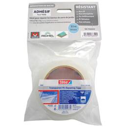 Ruban adhésif pour réparation bâche et toile, 33 mètres