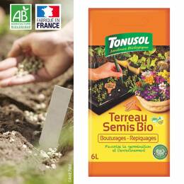 Terreau semis bouturage repiquage Bio - 6L