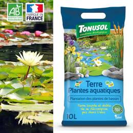 Terreau plante aquatique Bio - 10L