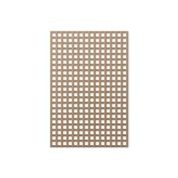 Treillage en bois maille carrée 47mm 1m x 1.50m BOIS NATUREL