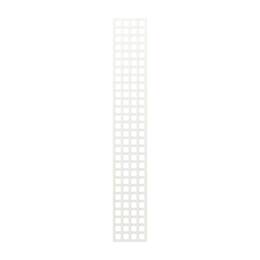 Treillage en bois Colonne maille Carrée 47mm 0.30m x 2.00m BLANC