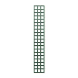 Treillage en bois Colonne maille Carrée 75mm L.2m x l.0,3m VERT