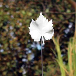 Tuteur feuille Vigne en porcelaine
