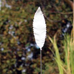 Tuteur feuille Chataignier en porcelaine