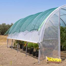 Voile d'ombrage pour serre de jardin 4m x 6m