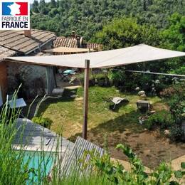 Voile d'ombrage - Filet de protection plantations et terrasse