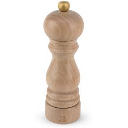 Moulin à poivre manuel en bois couleur naturel 18 cm