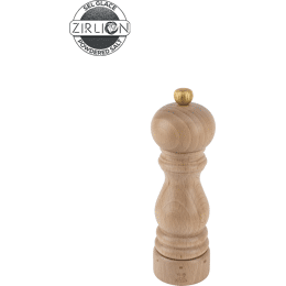 Paris u'Select Moulin à sel manuel en bois, u'Select, naturel, 18 cm - 7in