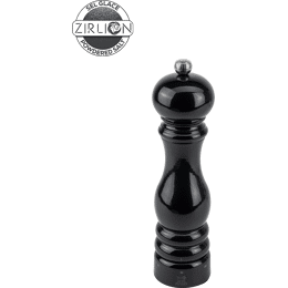 Paris u'Select Moulin à sel manuel en bois, u'Select, laqué noir, 22 cm - 8,75in