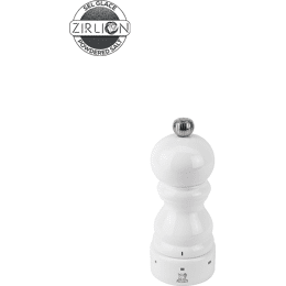 Paris u'Select Moulin à sel manuel en bois, u'Select, laqué blanc, 12 cm - 4,75in