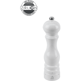 Paris u'Select Moulin à sel manuel en bois, u'Select, laqué Blanc, 22 cm - 8,75in