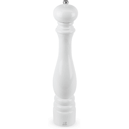 PARIS MOULIN À POIVRE BOIS LAQUÉ BLANC 40 CM