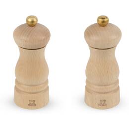 Clermont Duo de moulins à poivre et à sel Naturel 13 cm