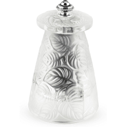 Lalique Moulin à poivre manuel en cristal Lalique 9 cm