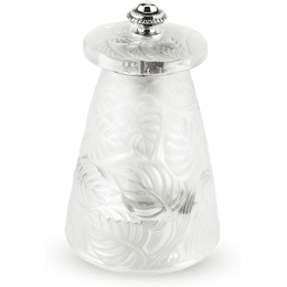 Lalique Moulin à sel manuel en cristal Lalique 9 cm