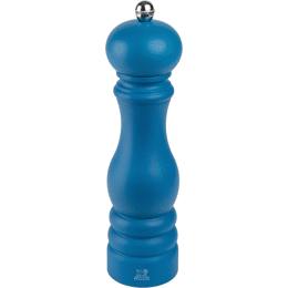 Paris Moulin à poivre manuel en bois couleur bleu pétrole 22 cm