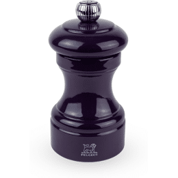 Bistro Moulin à poivre manuel en bois laqué, aubergine, 10 cm - 4'