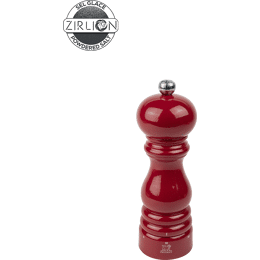 Paris u'Select Moulin à sel manuel u'Select en bois laqué, rouge passion, 18 cm - 7in