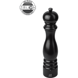 Paris u'Select Moulin à sel manuel en bois, u'select, noir satin, 30cm - 12in