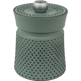 Bali Fonte Moulin à poivre manuel en fonte vert céladon, 8 cm