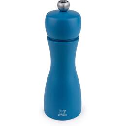 TAHITI MOULIN À POIVRE BOIS PÉTROLE 15 CM