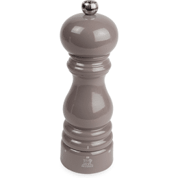 Paris u'Select Moulin à poivre manuel u'Select en bois laqué, gris taupe, 18 cm - 7in