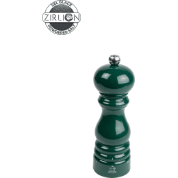 Paris u'Select Moulin à sel manuel u'Select en bois laqué, vert forêt, 18 cm - 7in