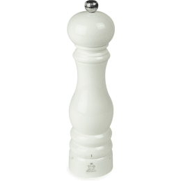 Paris u'Select Moulin à sel manuel u'Select en bois laqué, ivoire, 22 cm - 9in