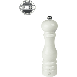 Paris u'Select Moulin à sel manuel u'Select en bois laqué, ivoire, 22 cm - 8,75in