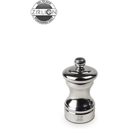 Bistro Chef Moulin à sel manuel en inox brillant, 10 cm - 4in