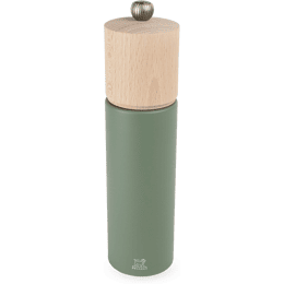 Moulin à poivre manuel en bois, vert fougère, 21cm - 8"