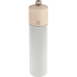 Line Moulin à sel manuel en bois et aluminium, alu, 22 cm