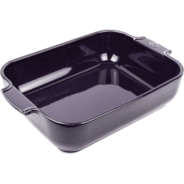 Appolia Plat four céramique rectangle aubergine 32 cm - 12,5'