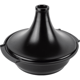 Atlas Atlas, Tajine Tous Feux, Noir Satin, 30 cm - 11,75 in