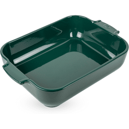 Appolia Plat four céramique rectangle vert forêt 32 cm - 12.5in