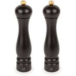 Clermont Duo de moulins à poivre et à sel Chocolat 24 cm
