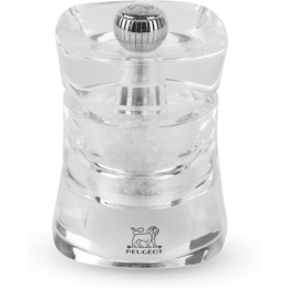 Baltic Moulin à sel manuel transparent 8 cm