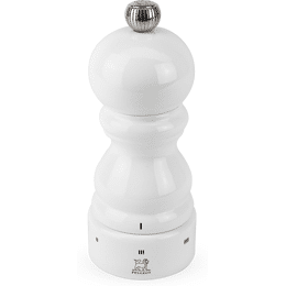 Paris u'Select Moulin à poivre manuel en bois u'Select laqué blanc 12 cm