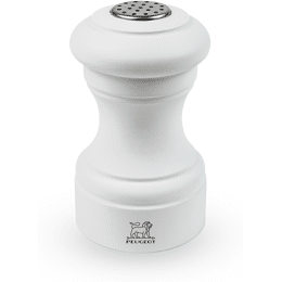 Bistro Salière en bois couleur blanc 9 cm - 4'