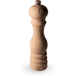 Paris Nature Moulin à sel manuel en bois et son sel des Alpes, 22 cm - 8,75in