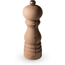 Paris Nature Moulin à poivre manuel en bois et son poivre Fair Trade, 18 cm - 7in.