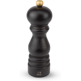 Paris Moulin à poivre manuel en bois couleur chocolat 18 cm