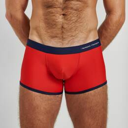 Boxer de bain rouge - broderie